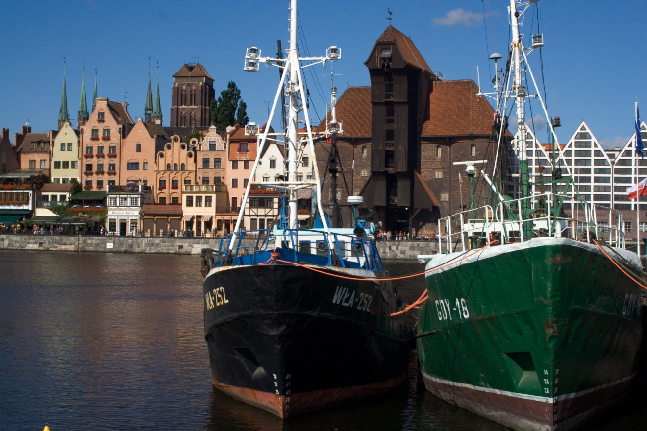 GDANSK STAROWKA W TLE ZURAW FOT. MARIUSZ CIESZEWSKI / AGENCJA GAZETA